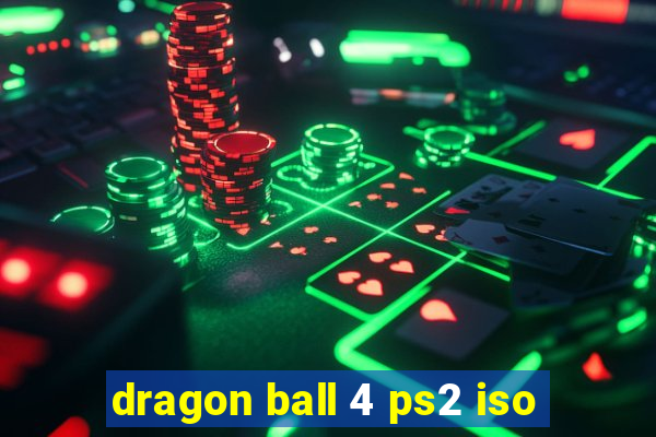 dragon ball 4 ps2 iso